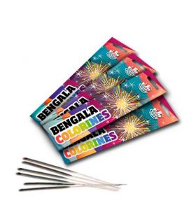 bengalas clásicas colorines