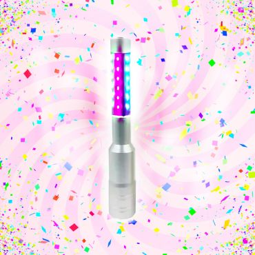 Bengalas LED Plateadas 25 cm