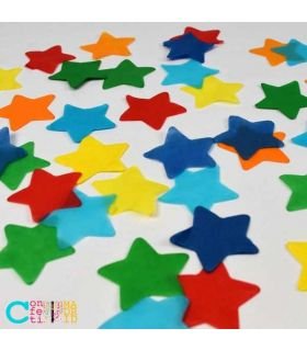 Confeti Biodegradable Papel Estrellas