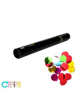 Cañón de Confeti Brillo Metálico Pétalos